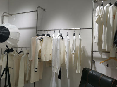 the showroom of sweater factory, knitwear manufacturers, hersweaters